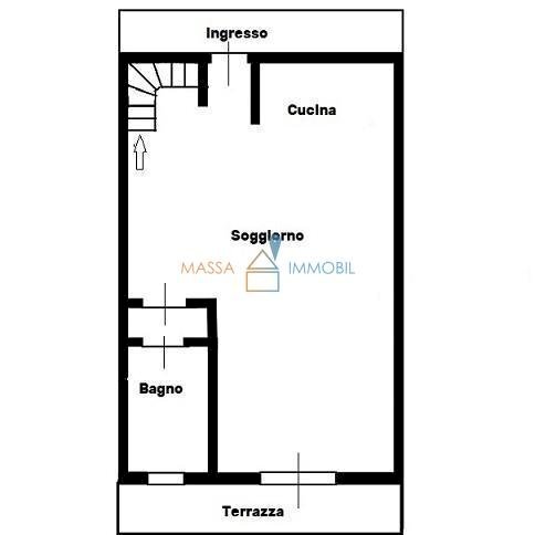 1077114-jzzy84b.jpg - Four-room apartment Via Treviso 25, Massa - floor plans 1