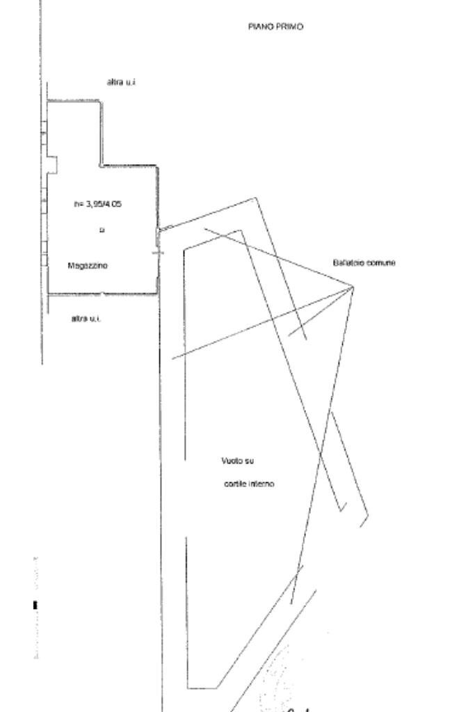 One-room apartment Località san Sebastiano, Perosa Argentina - floor plans 1