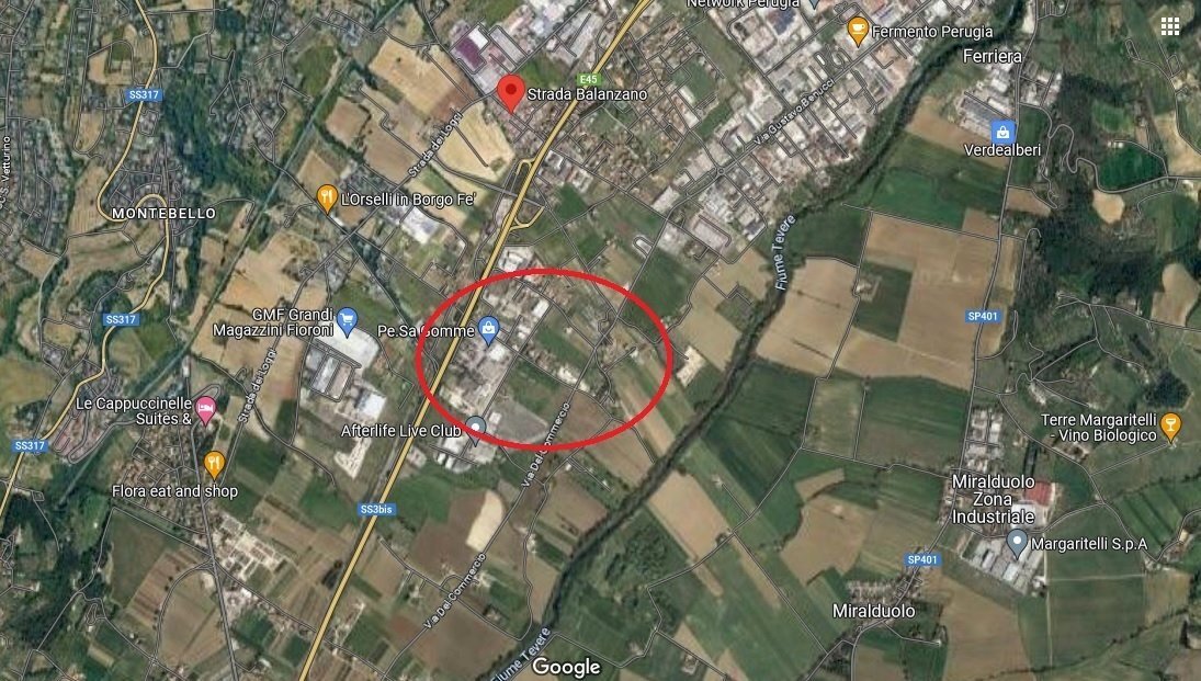 viste - Building land Via della Gomma 10, Perugia - photo 2