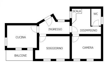 Planimetria - Casale Via Tolceto, Ne - photo 7
