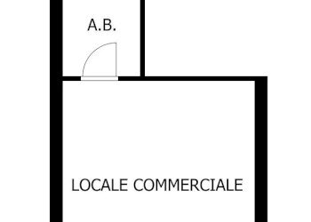 Planimetria - Negozio Via Roma, Lavagna - foto 4