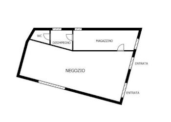 Planimetria - Negozio Via Goffredo Mameli, Cogorno - foto 5