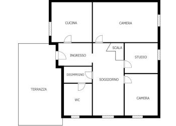 Planimetria - Villa Località ri case sparse, Chiavari - foto 21