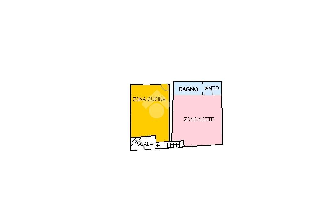 Two-room apartment Via Monte Cervino, Chatillon - floor plans 1