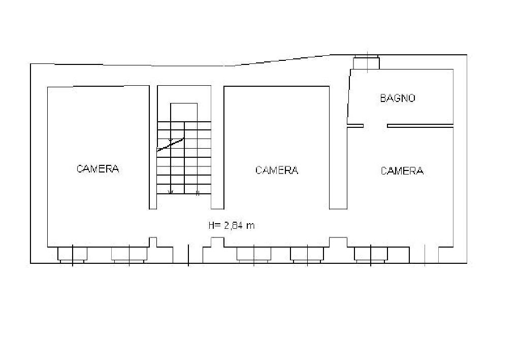 Semi-detached house Via Clerico, Crescentino - floor plans 1