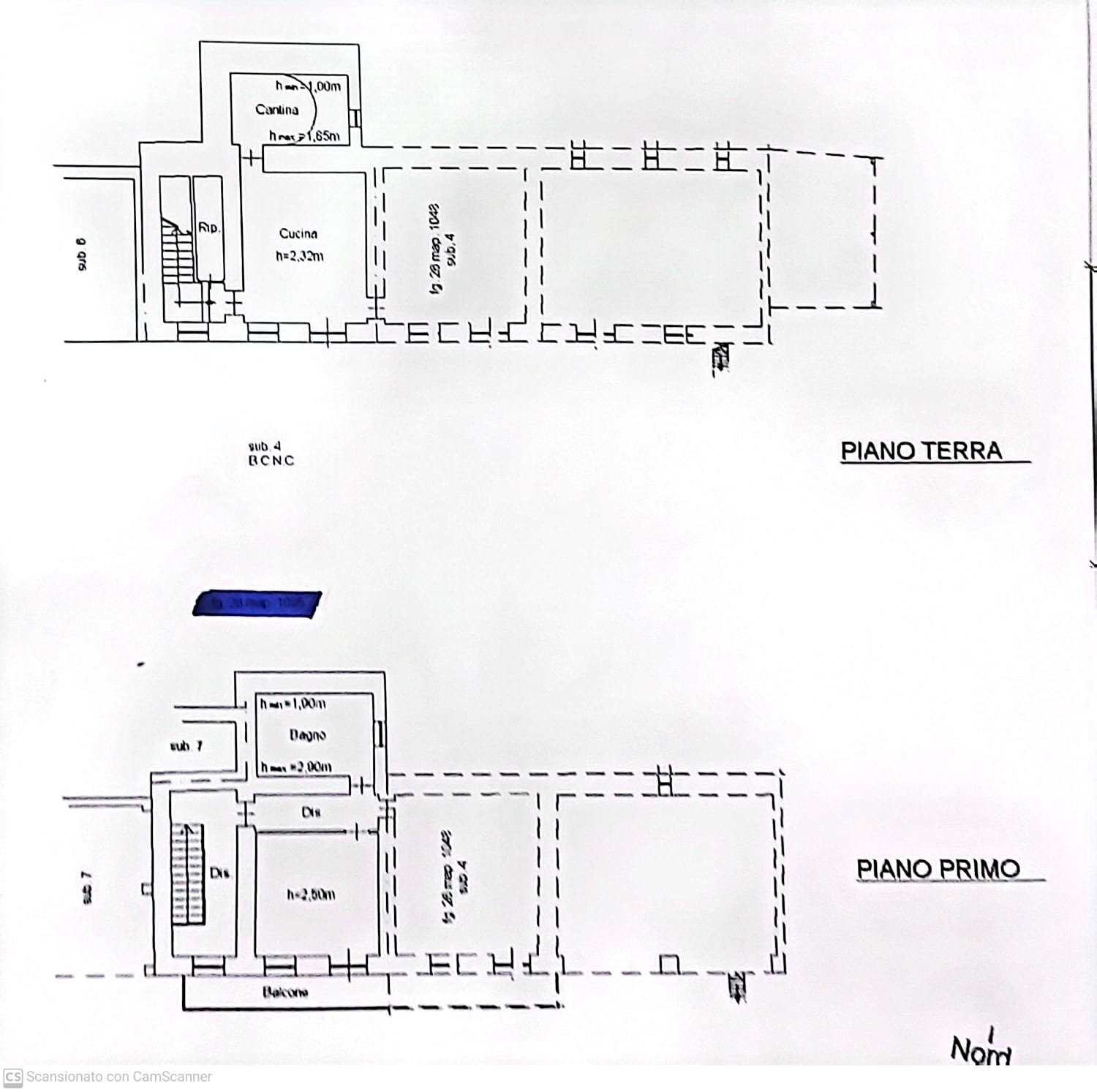 Farmhouse Via Cave, 464, Bagnolo Piemonte - floor plans 1