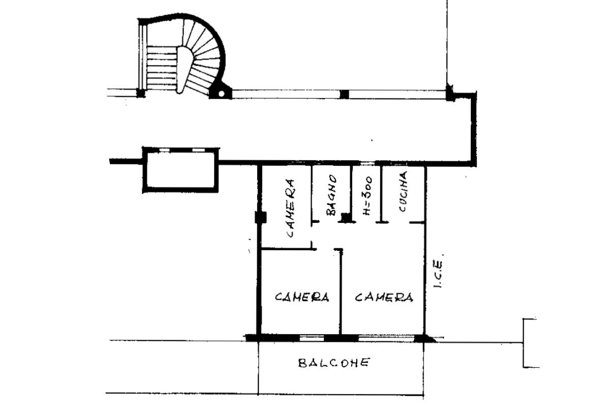 Appartamento Cervia - planimetria 1
