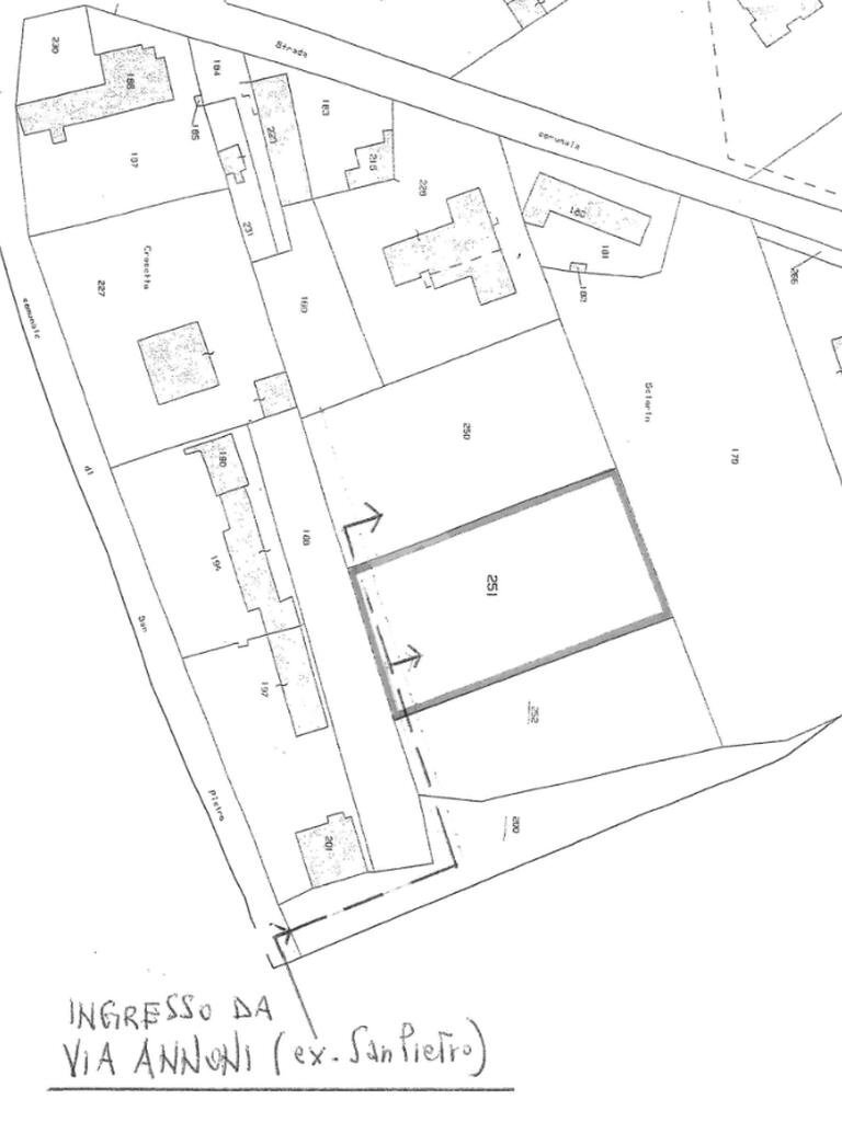 Terreno edificabile Via A. Annoni, Cuggiono - planimetria 1