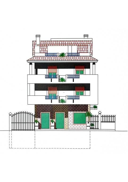 progetto approvato - Terreno edificabile viale della Libertà, Nova Siri - foto 2