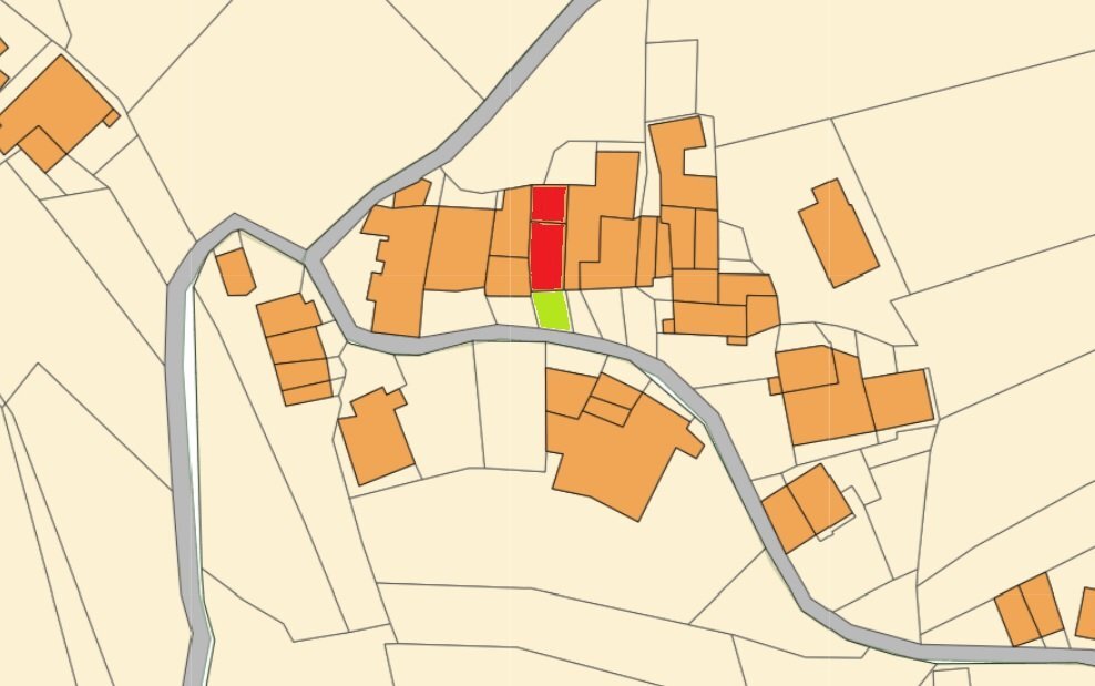 Rustico Via Rossi, 6, Brondello - planimetria 1