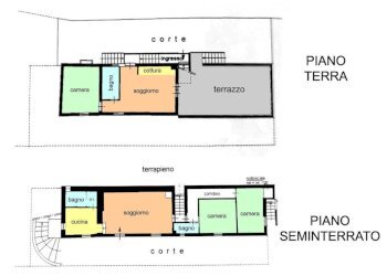 Planimetria - Villa Località Orià, Soldano - foto 25