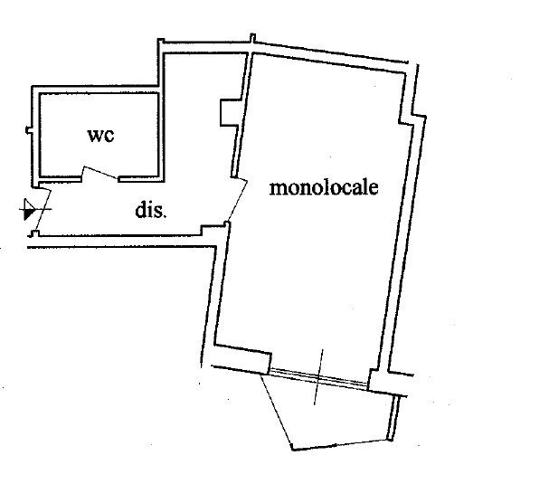 planimetria - One-room apartment Via Giacomo Matteotti 142, Borgio Verezzi - floor plans 1