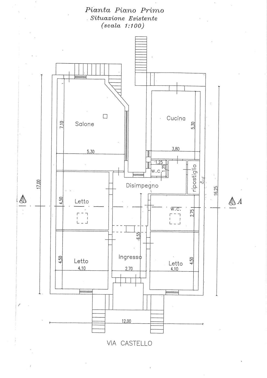 Villa Statte - floor plans 1