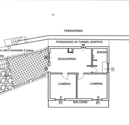 1.jpg - Appartamento all'asta Via Cornice di Sant'Ambrogio 99, Zoagli - planimetria 1