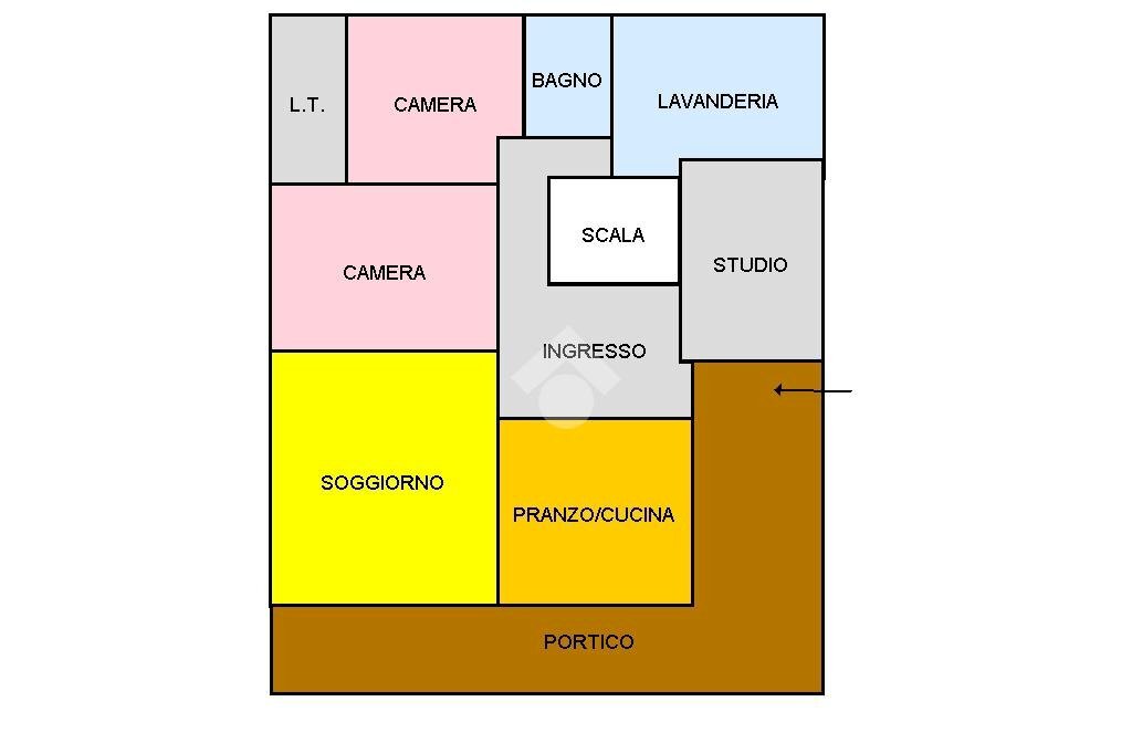 Independent house Via S. Martino C., San Possidonio - floor plans 1