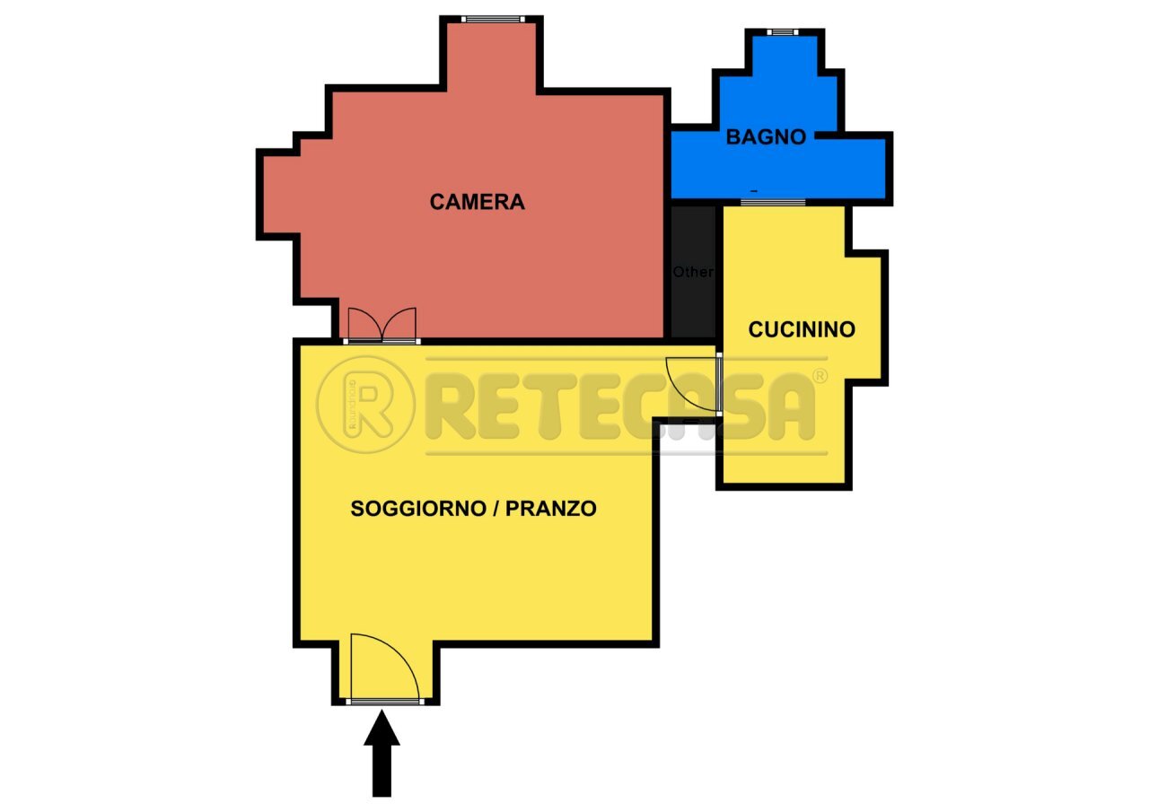 145550607_vico_spezzato_f_first_floor_first_design - Bilocale Vico Spezzata Fragatella 5, Bisceglie - planimetria 1