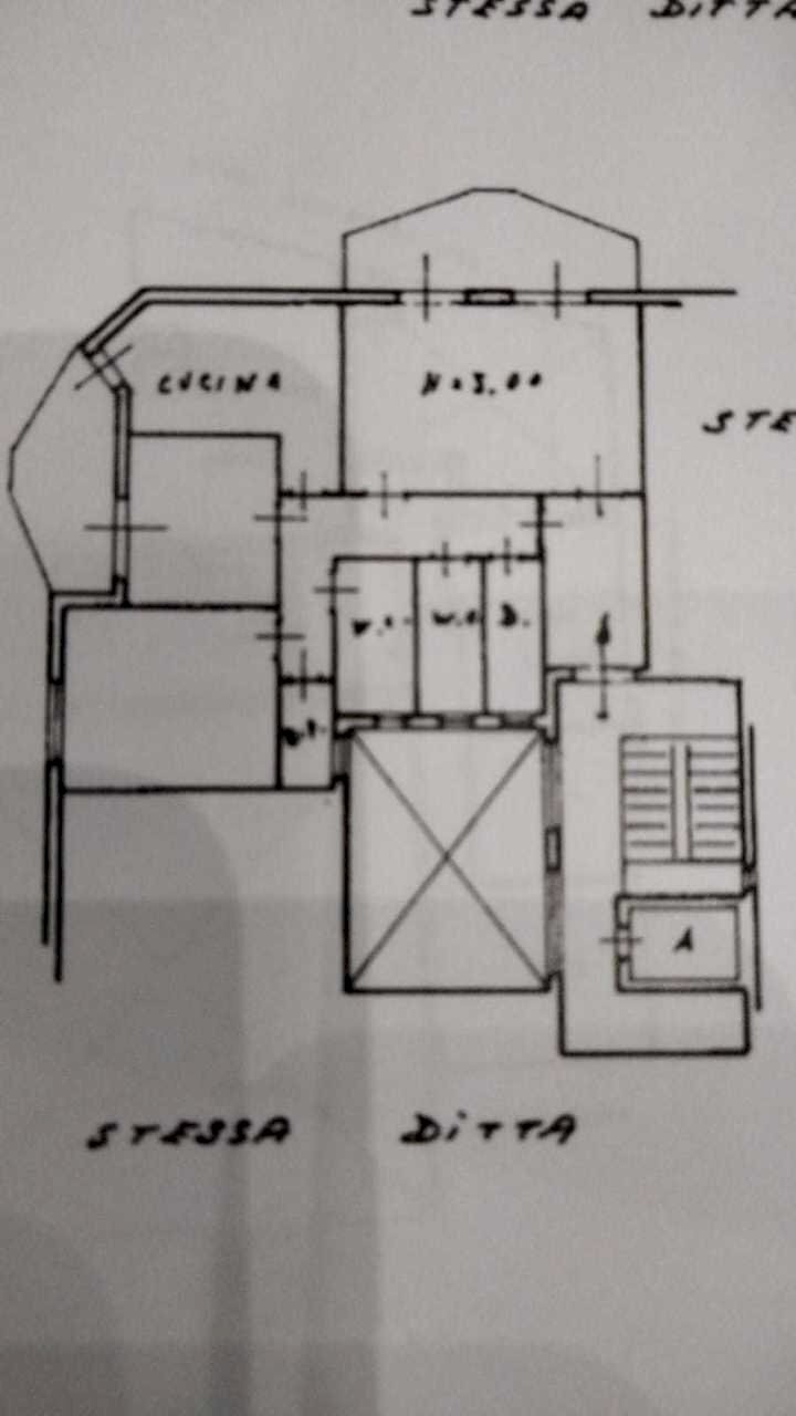scala greca ang via augusta.jpg - Appartamento Siracusa - planimetria 1