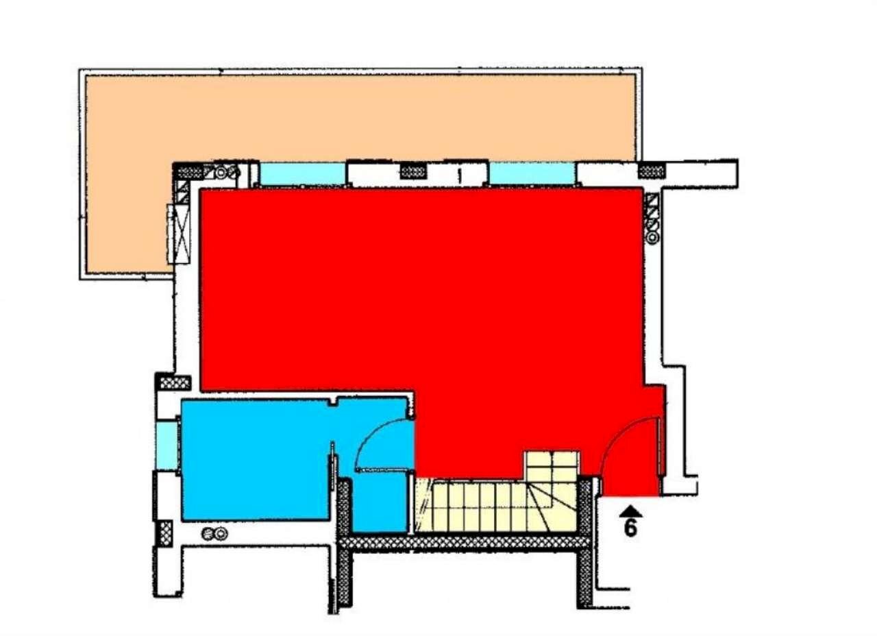 boffalora p.1 - Appartamento via Via C. Olmo, Boffalora d'Adda - planimetria 1