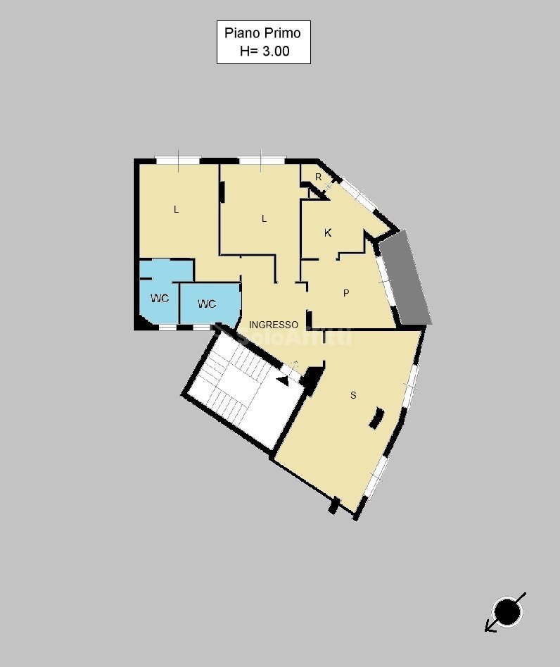Four-room apartment Catanzaro - floor plans 1