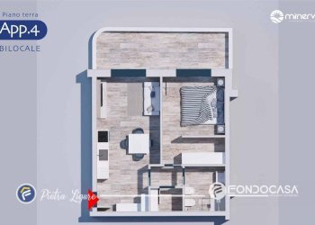 Bilocale Viale Europa, Pietra Ligure - foto 12