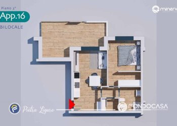 Bilocale Viale Europa, Pietra Ligure - foto 20