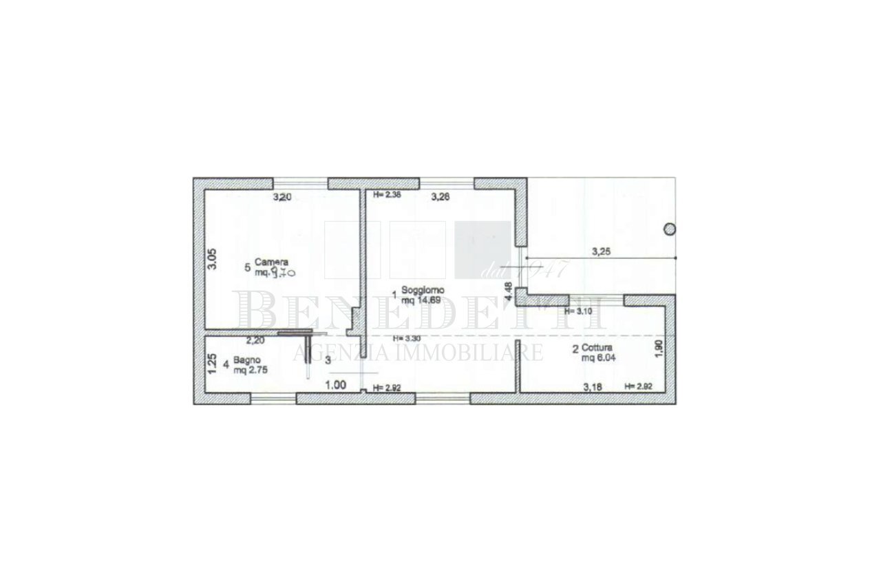 plan depend.jpg - Villa Via Goldora 24, Pietrasanta - planimetria 1