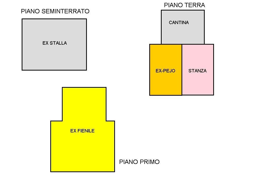 Rustico Antey, Antey-Saint-Andrè - planimetria 1