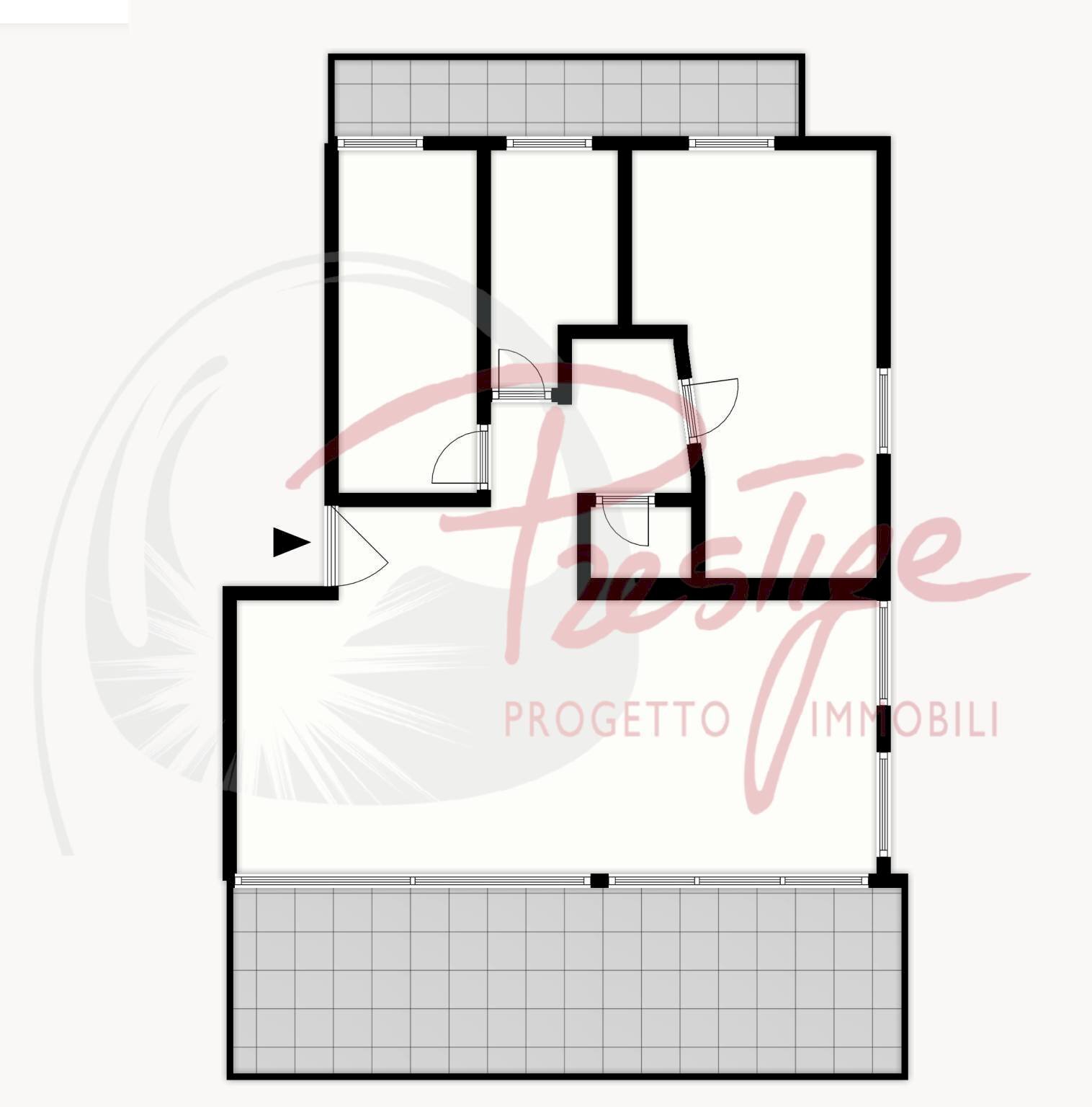 Attic piazza Giacomo Bastreri, Portovenere - floor plans 1