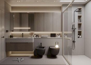 bagno tipo unita 7 8.jpg - Loft Via Ugo Foscolo 6, Torino - foto 3