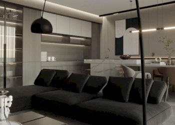 soggiorno unita varie .jpg - Loft Via Ugo Foscolo 6, Torino - foto 9