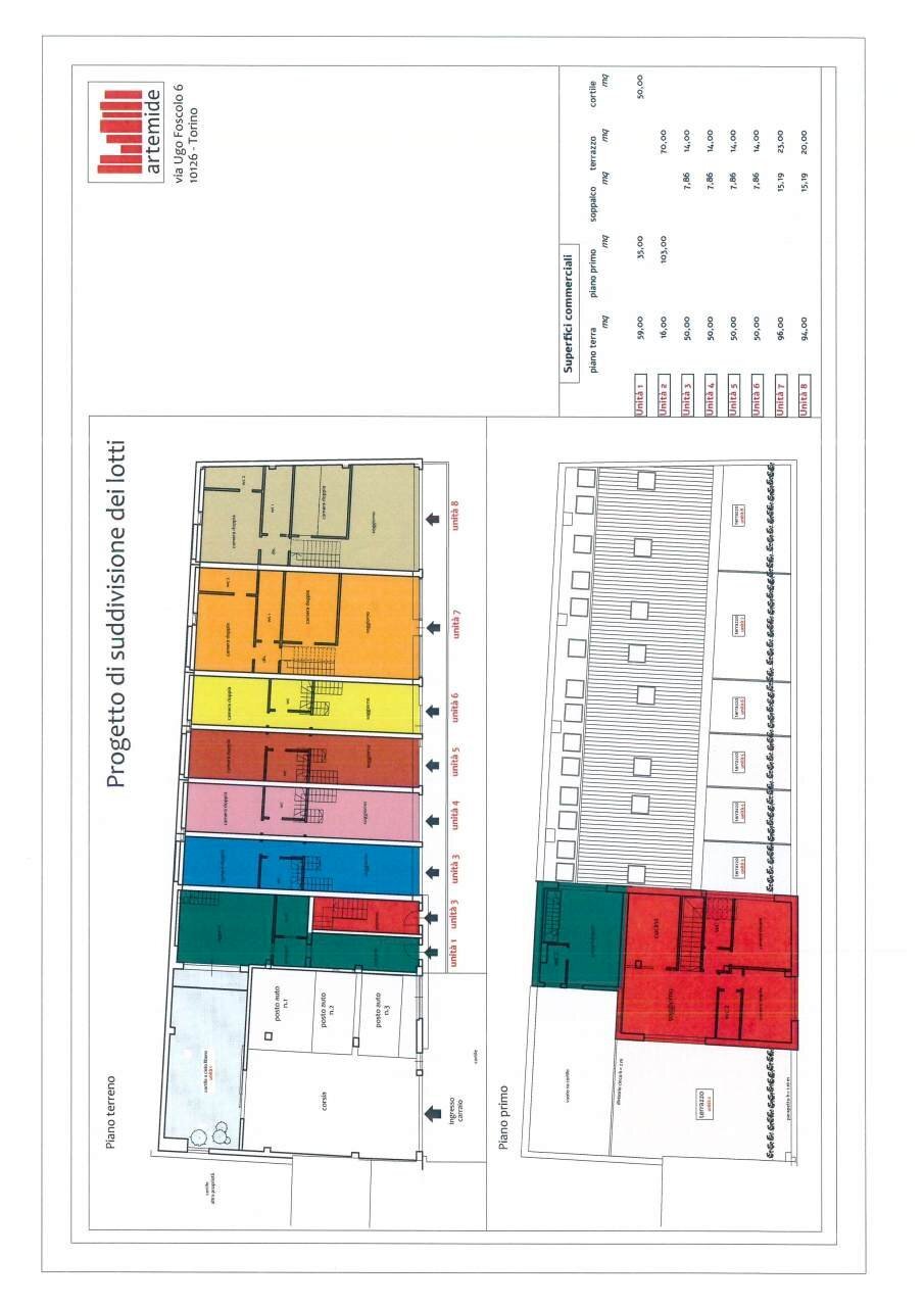 suddivisione foscolo.jpg - Loft Via Ugo Foscolo 6, Torino - foto 2