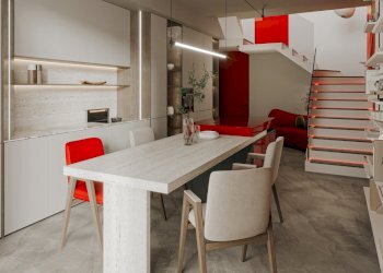 App.02-Soggiorno_Cam04_T02.jpg - Loft Via Ugo Foscolo 6, Torino - foto 3