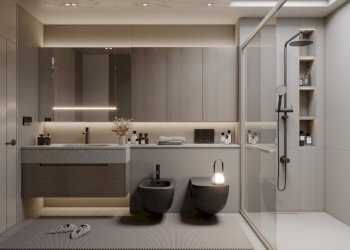 App.01_Bagno01_Cam01_T01.jpg - Loft Via Ugo Foscolo 6, Torino - foto 1