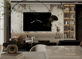 App.01_Soggiorno_Cam01_T01.jpg - Loft Via Ugo Foscolo 6, Torino - foto 5