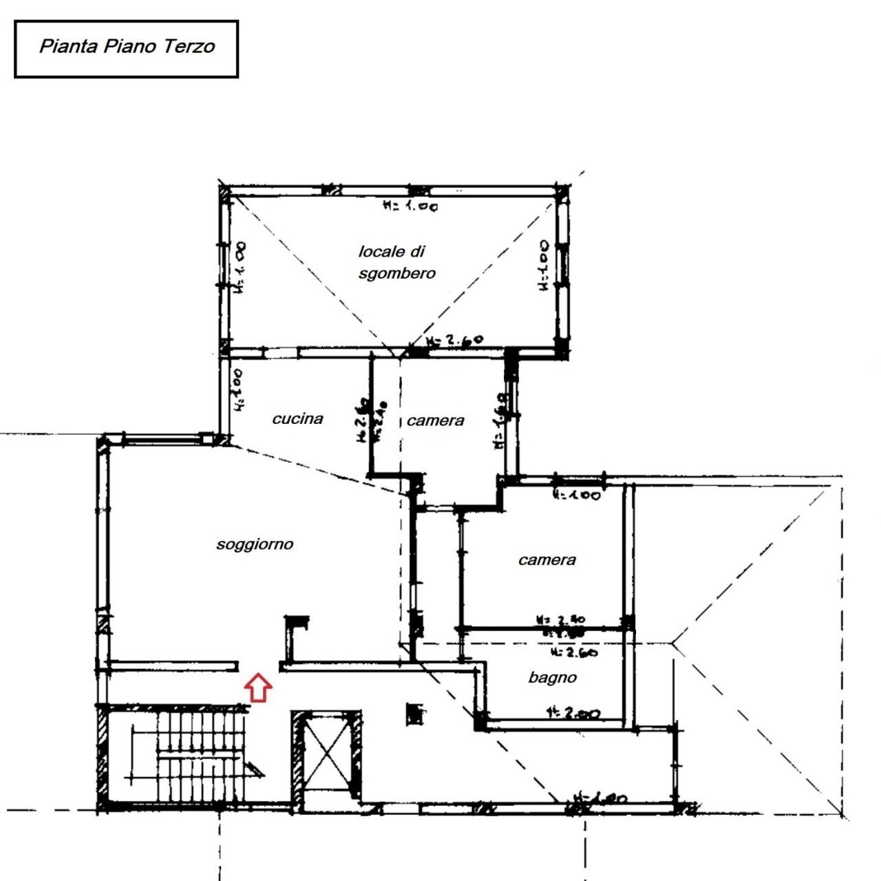 planimetria - Apartment strada provinciale per san valentino  1, Scafa - floor plans 1