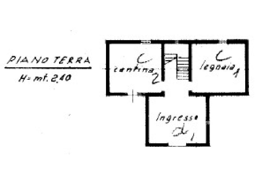Independent house Via Nuova, Rio Saliceto - floor plans 1