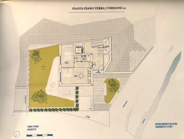 piantina - Monolocale Via Borri, Alassio - foto 3