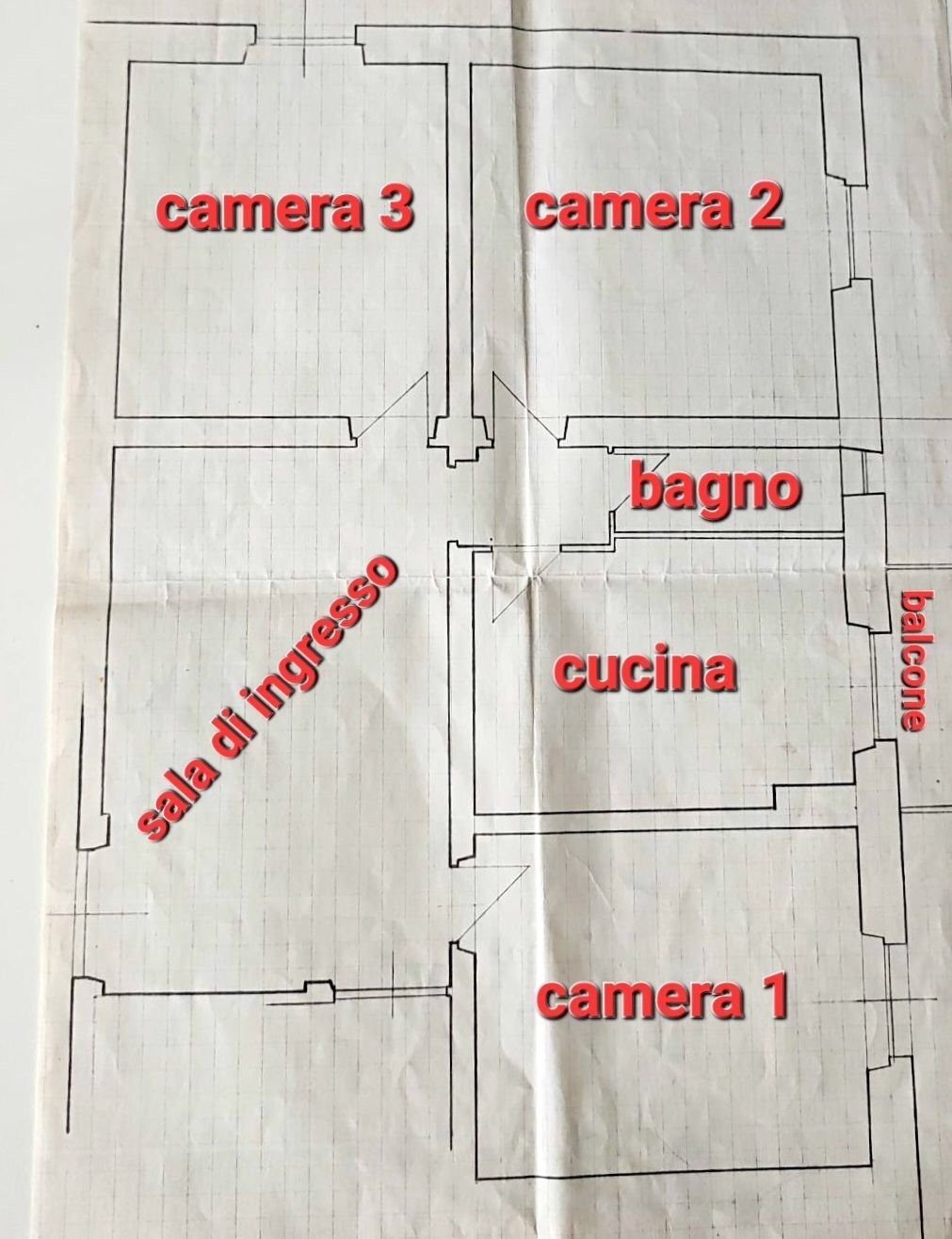 Terreno non edificabile via Giovanni Torti, 42, Genova (zona Marassi) - planimetria 1