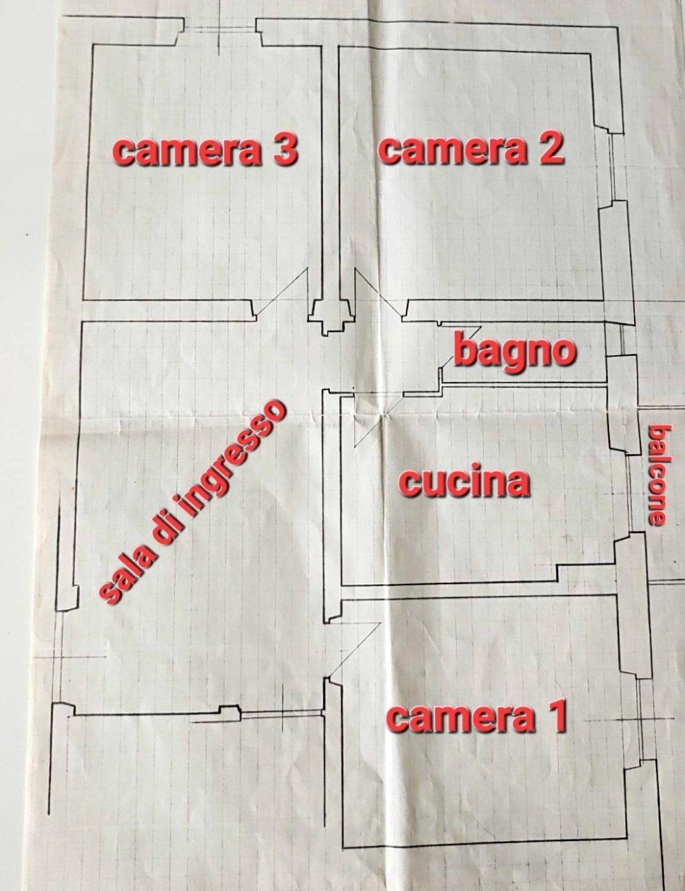 23 PLANIMETRIA.jpg - Terreno non edificabile Via Giovanni Torti 42, Genova - planimetria 1