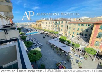Scorcio mare, proprio in pieno centro - Trilocale Lavagna - foto 1