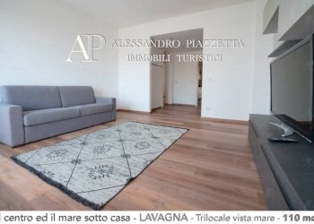 Ampio e luminoso soggiorno - Trilocale Lavagna - foto 26