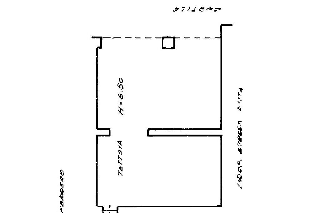 Rustico Strada Canova Pogliani, Leini - planimetria 1