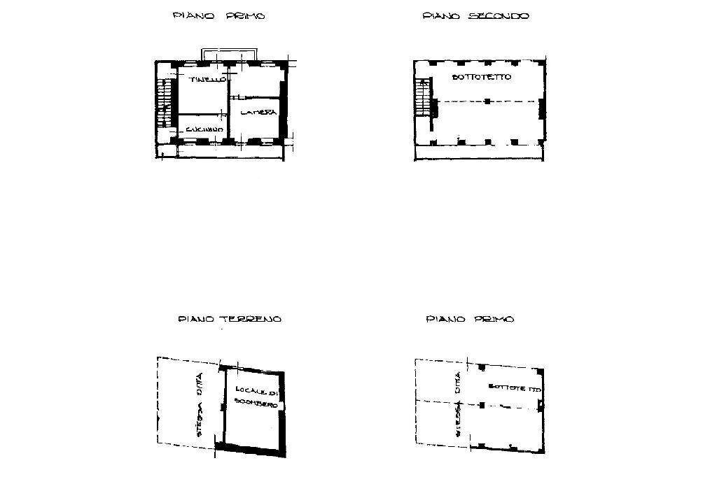 Trilocale Via G. Mazzini, Caravino - planimetria 1