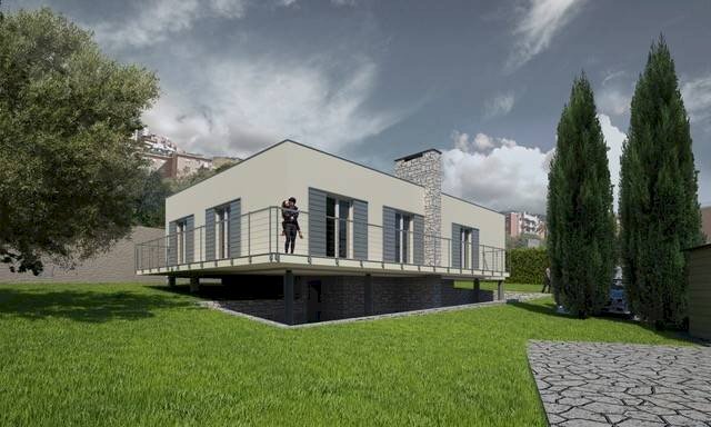 Rendering - Villa via Francesco Saverio Borghero, Genova (neighborhood Quarto) - photo 1