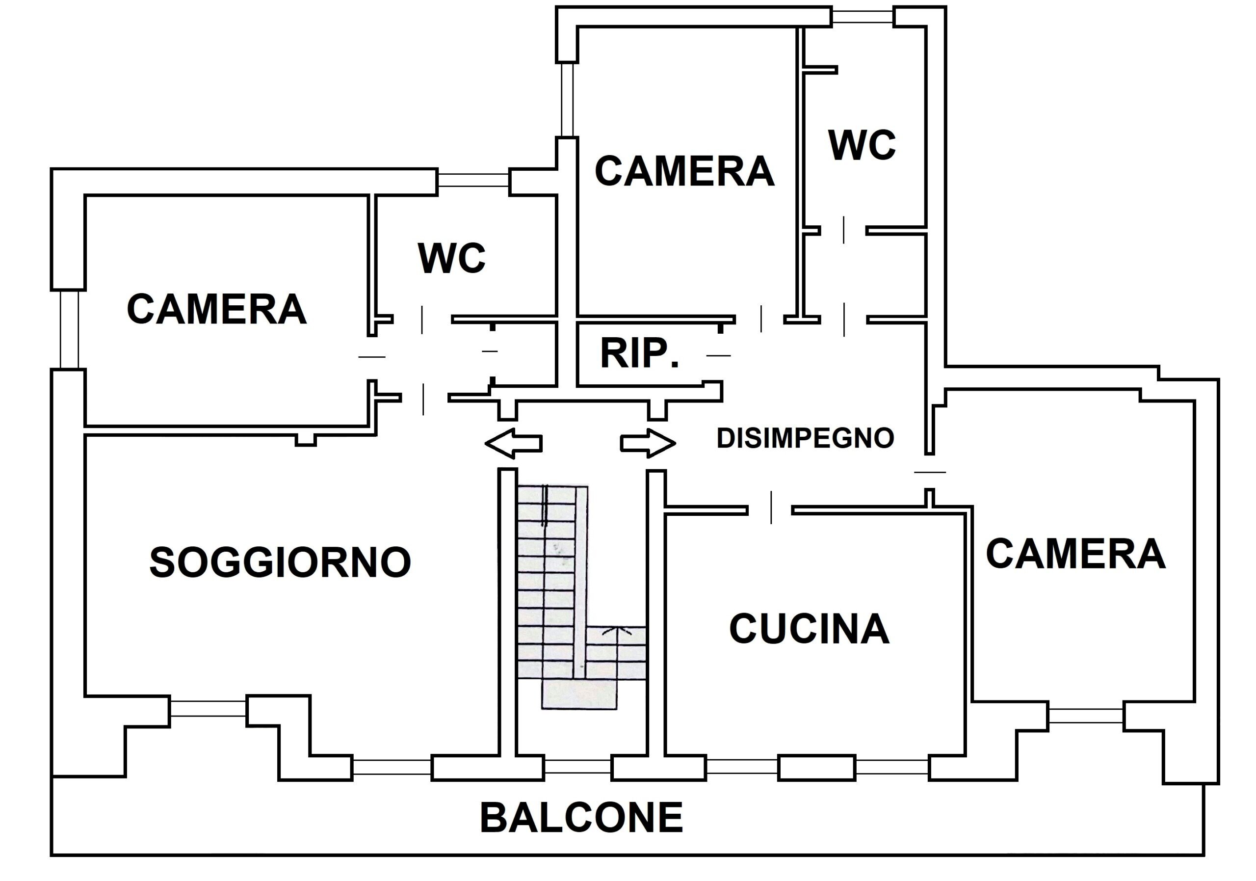 Independent house Via Falicetto 93 Verzuolo (CN) Italy, Verzuolo - floor plans 1