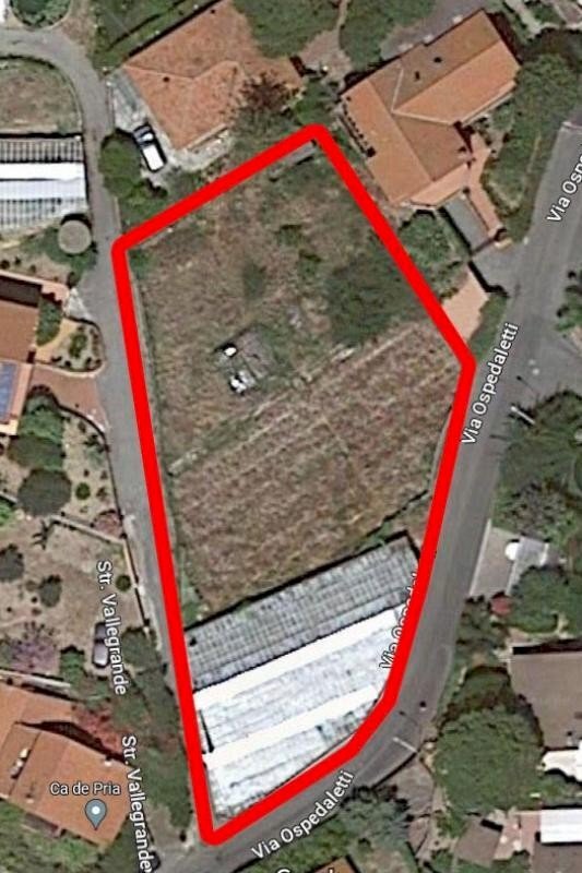 Building land strada Vallegrande, Ospedaletti - floor plans 1