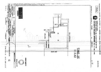 Planimetria - Negozio via Don Bartolomeo Grazioli, 57, Milano - foto 7