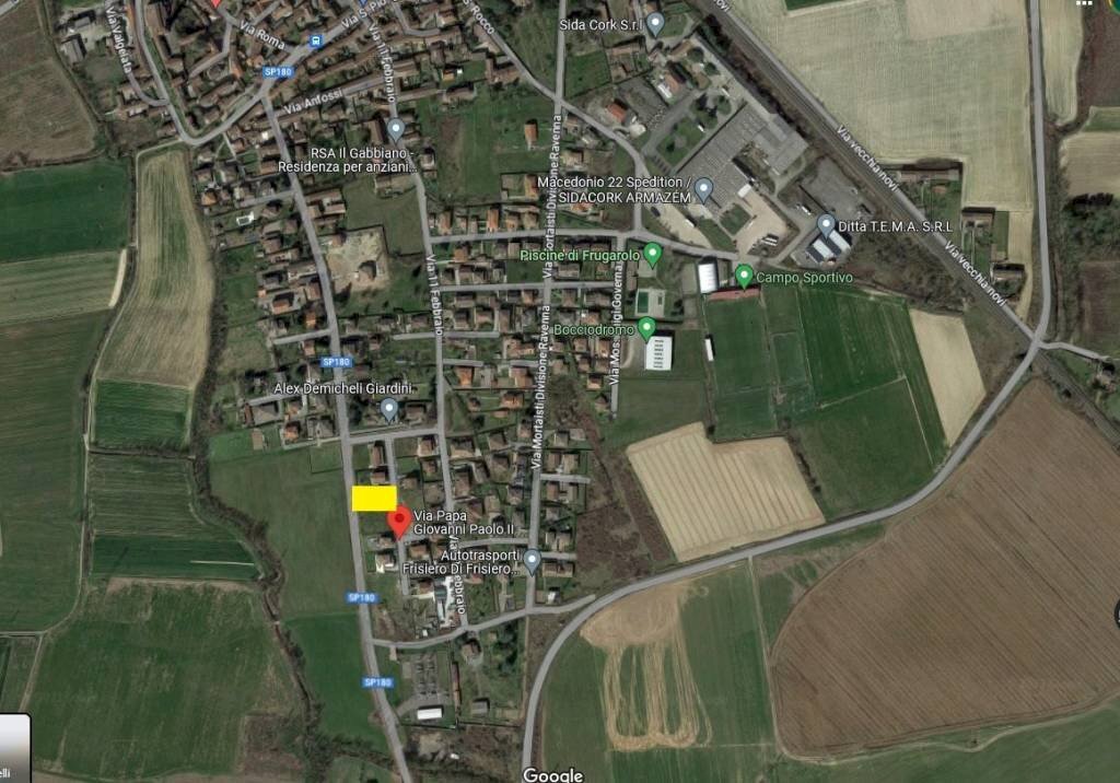planimetria - Building land via Papa Giovanni Paolo II, Frugarolo - photo 3