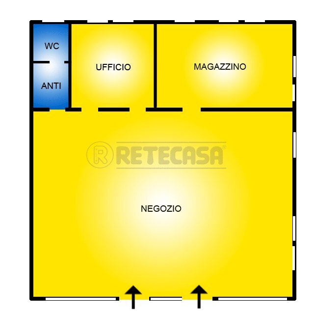 Planimetria - Commercial Premises Bassano del Grappa - floor plans 1