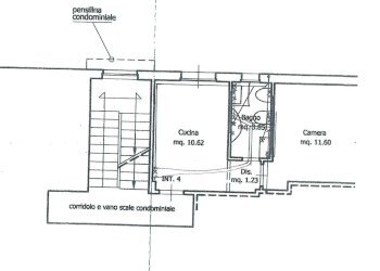 planimetria - Bilocale Via Prigliani 11., Borghetto Santo Spirito - foto 20